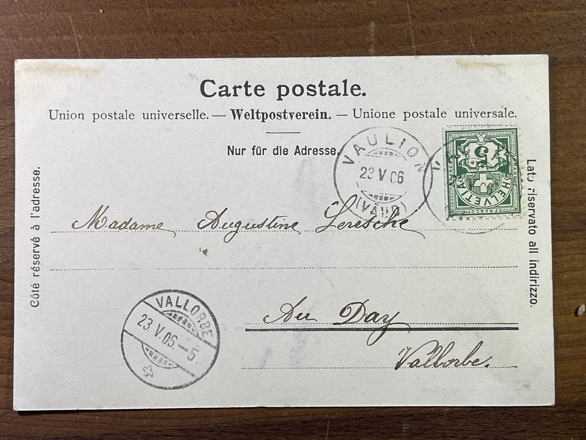 Cartoline postali: Aigle, Les Chateaux Vaudois, – Usato da Strengelbach venduto da Aschatan5 1
