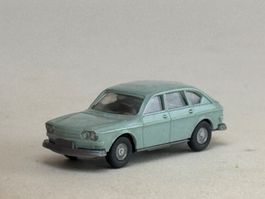 AU- Wiking VW 411 h-blaugrau mit Zughaken