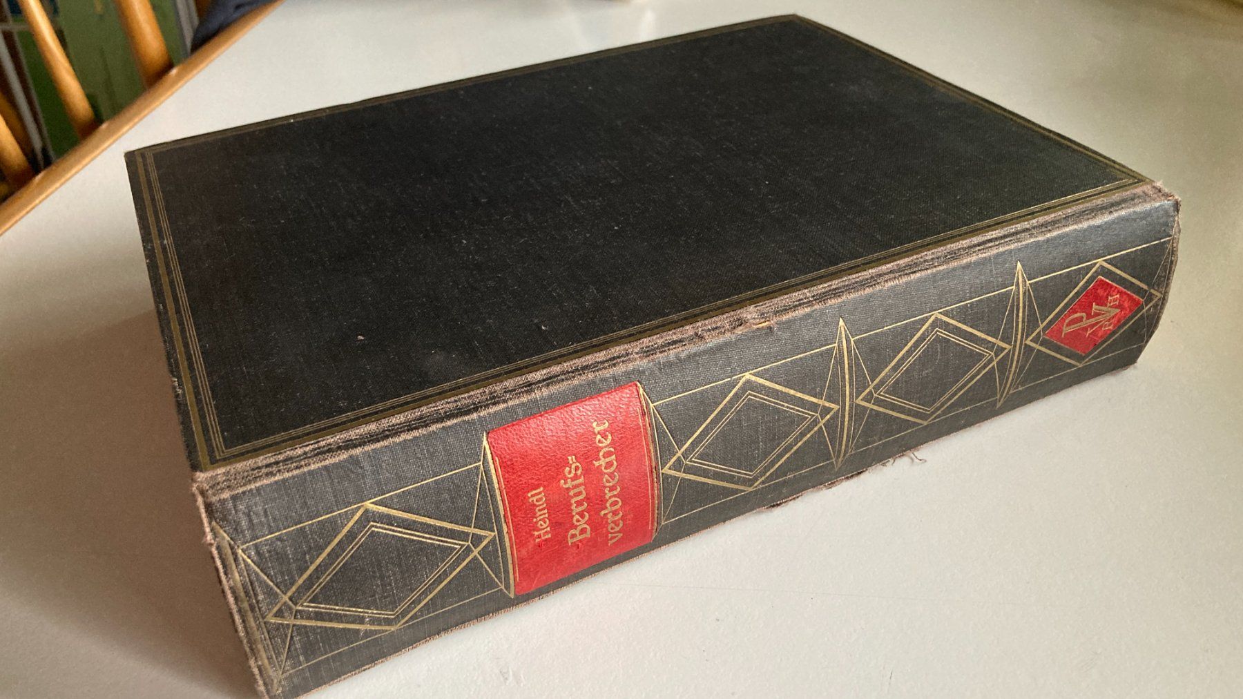 Libri: Antikes Buch "Der Berufsverbrecher", 1927, R. Heindl – Usato da Zwingen venduto da Hugom