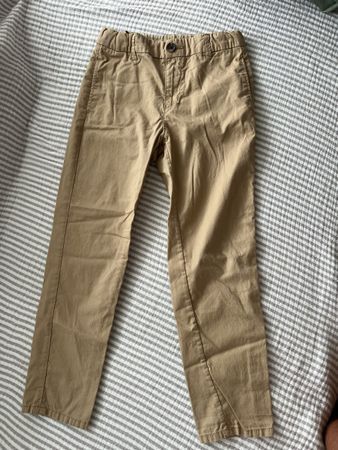 H&M HOSE BRAUN GR 128