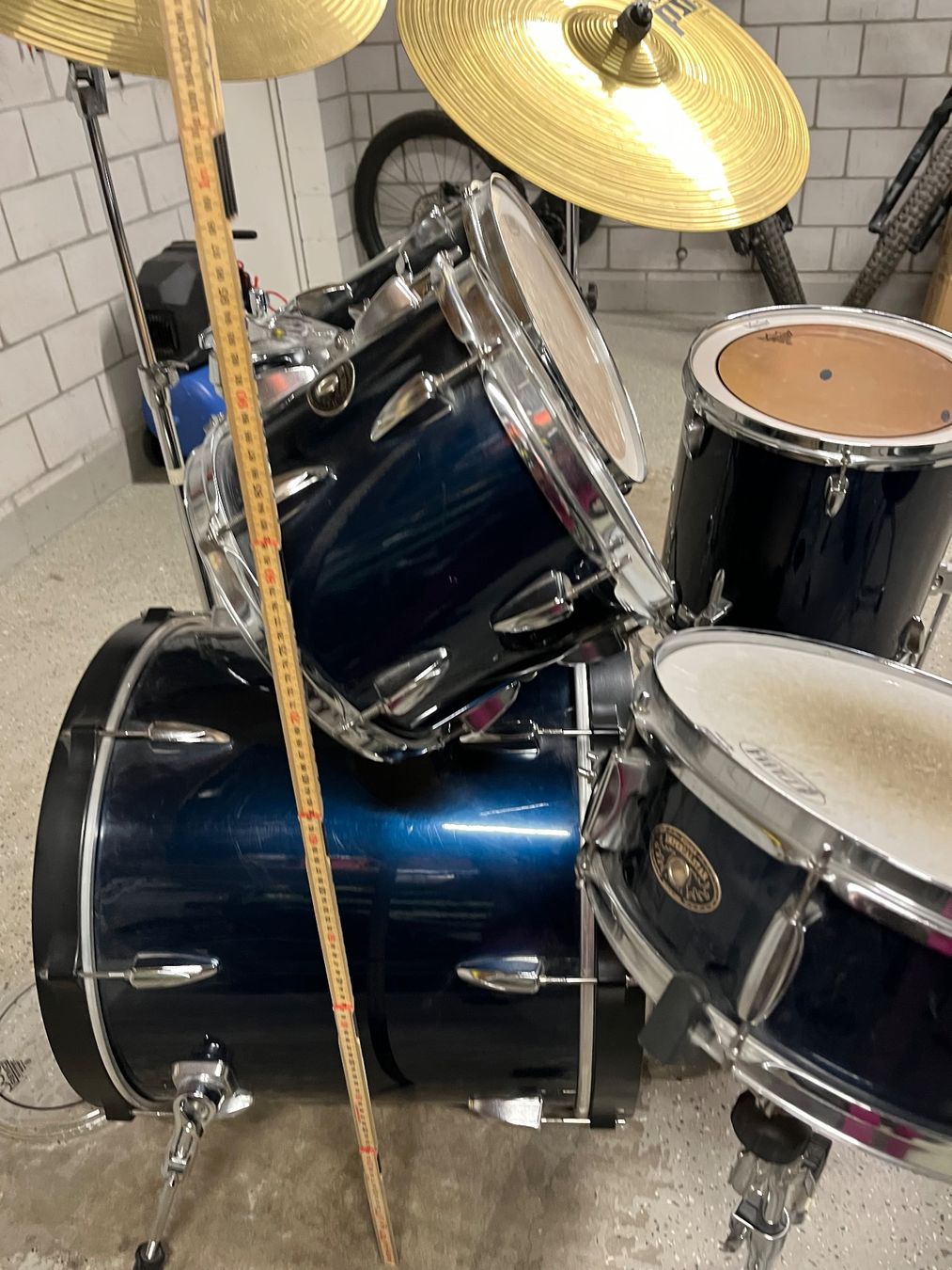 Strumenti musicali: Schlagzeug Tama Imperial blau – Usato da Benken SG venduto da muege01 1