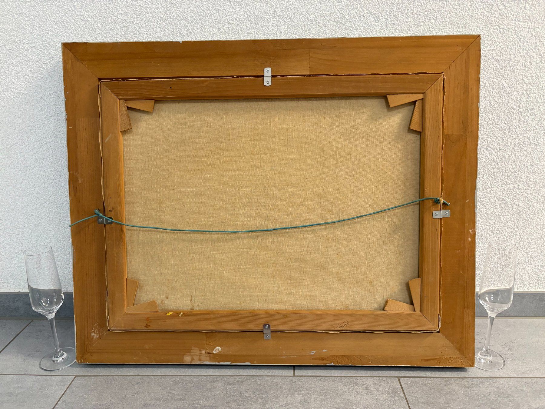 Dipinti: 75cmbreit x 60 cm/ Egger/ Öl Gemälde Idyllische Landschaft – Usato da Ottenbach venduto da TimelessEmotions. 9