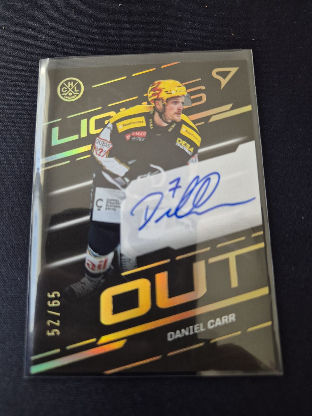 Sportzoo Carte collezionabili: Daniel Carr HCL lights out 52/65 Sportzoo – Nuovo (secondo la descrizione) da Aigle venduto da pat_jg6c