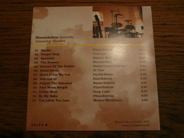 Schallplatten: BLUESAHOLICS Amazing Shades - LP & CD - CH 2016 – Neu und originalverpackt aus Zofingen von mooni89 2
