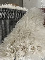 Bruno Banani Hochflor Teppich weiss 100 Prozent Polyester
