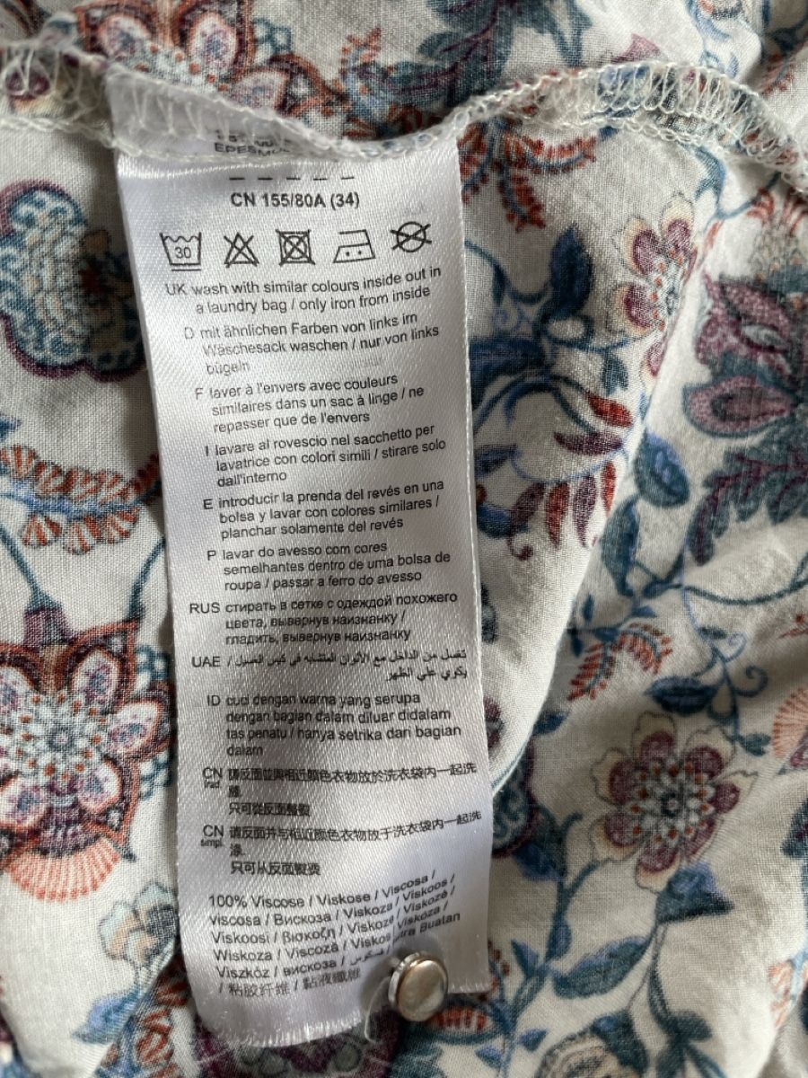 Esprit Camicette: Esprit Bluse, Grösse 36, Langarm, Blumenmuster, Top Zustand – Usato da Henggart venduto da Engelsi 8