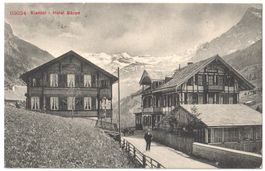 KIENTAL: Hotel Bären mit Dependance 1910