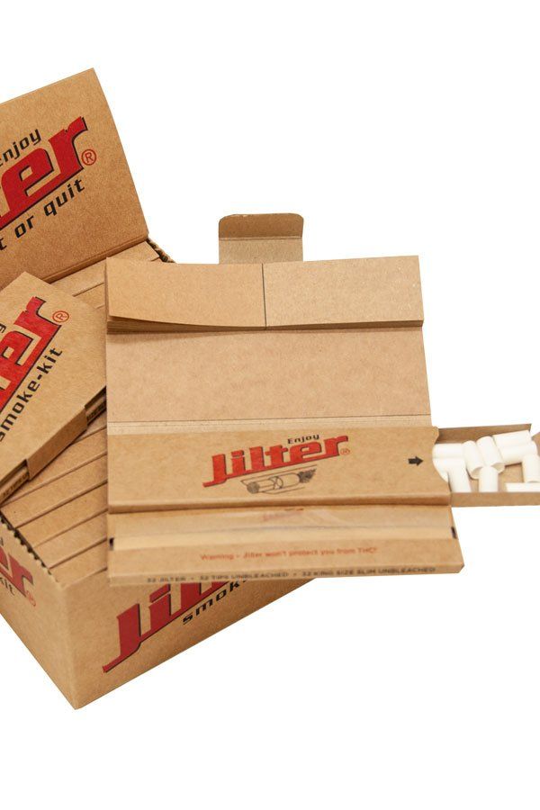 Tabacchi: Jilter smoke-kit Display, Papers, Filtertips und Jilter – Nuovo e nell'imballaggio originale da Uetendorf venduto da NeedlesNClouds 1