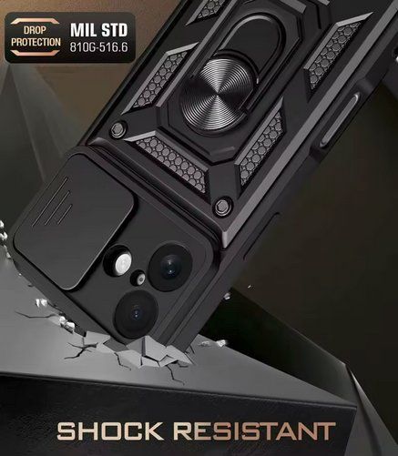 Cover & Protezioni schermo: iPhone 16 Pro Hülle mit Kamera-Schieber Objektivschutz – Nuovo e nell'imballaggio originale da Basel venduto da discountshop 1