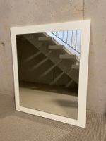 Wandspiegel weiss Holzrahmen rechteckig 70x60cm