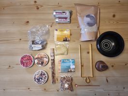 Räucherschale und Zubehör