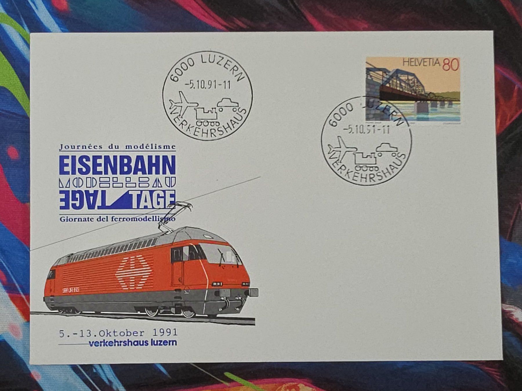 Tutti i francobolli: CL28 Enveloppe + Timbre Suisse 1991 – Usato da Cousset venduto da Patrick_Collections