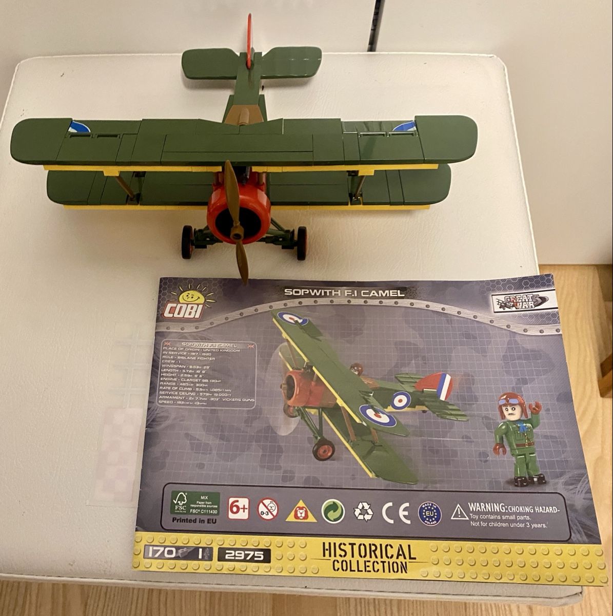 Cobi Kit di costruzioni: COBI Sopwith F.1 Camel - Historical Collection – Usato da Zürich venduto da m7lx 2