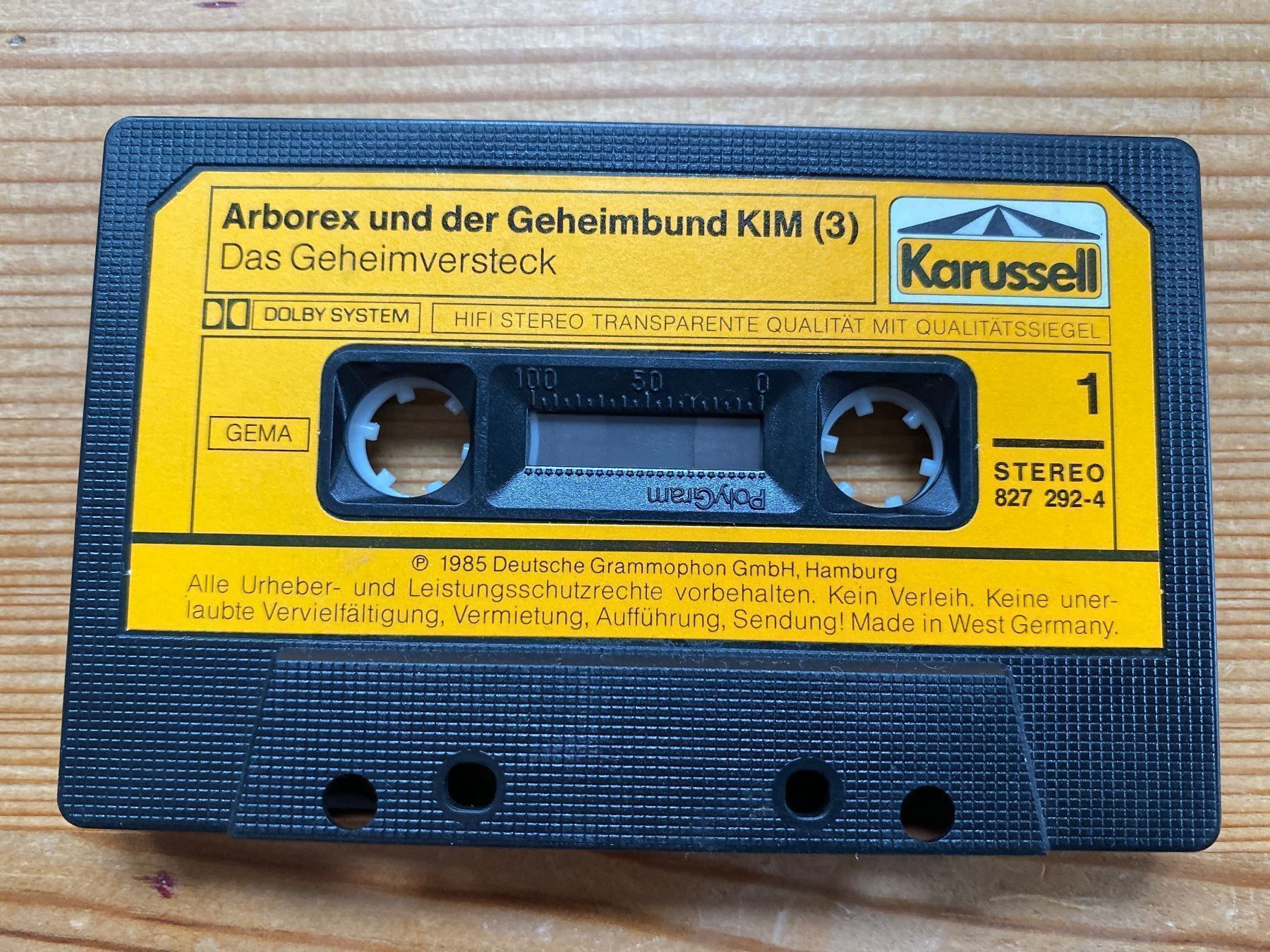 Musicassette: Kassette - Arborex und der Geheimbund – Usato da St.Gallen venduto da kingsamas 3