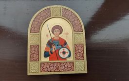 Icône St. Georges Centurion Romain Patron des Chevaliers