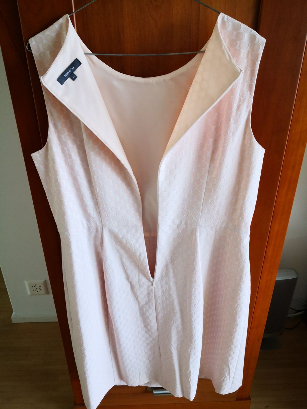 Vestiti: Kleid Hellrosa A-Linie von Montego, Gr. 44 – Usato da Wädenswil venduto da coconut1289 2