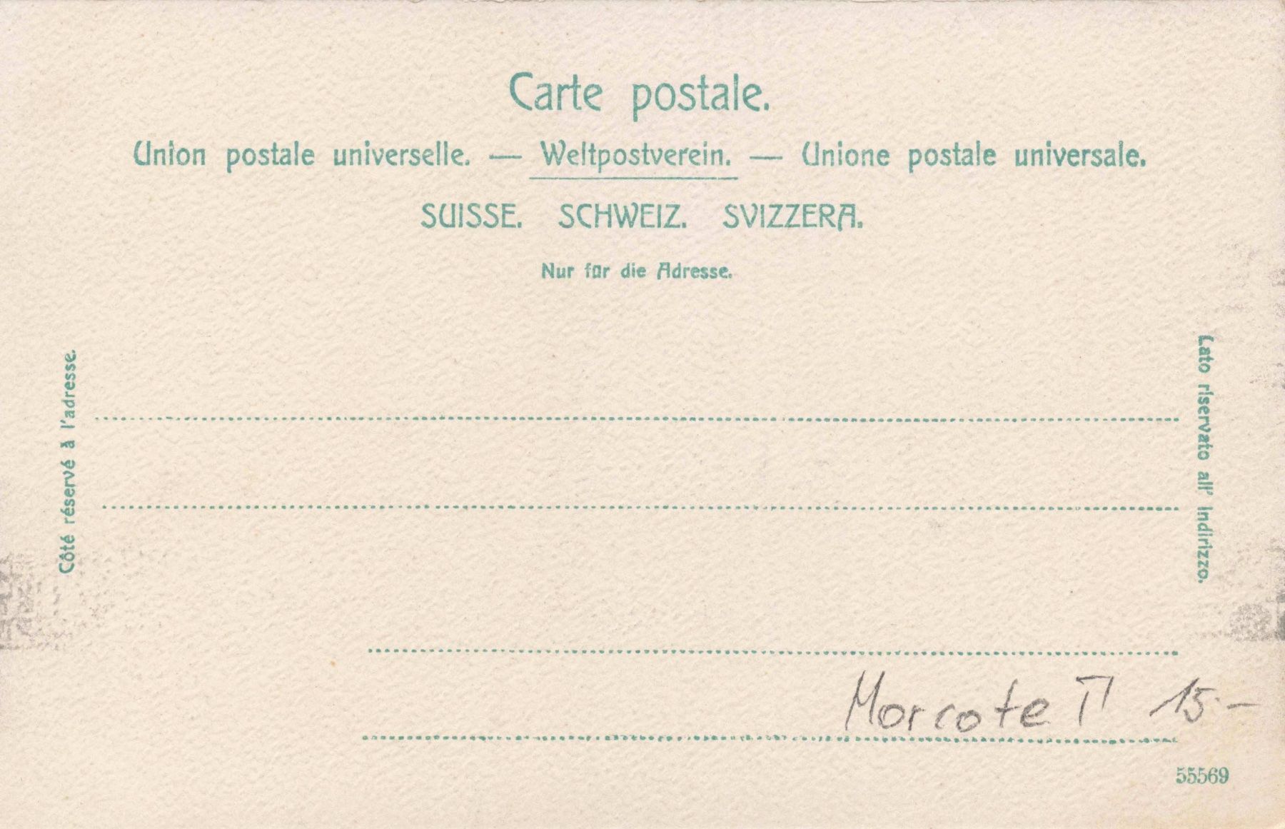 Ansichtskarten: Morcote T – Gebraucht aus Biasca von Blenio71 1