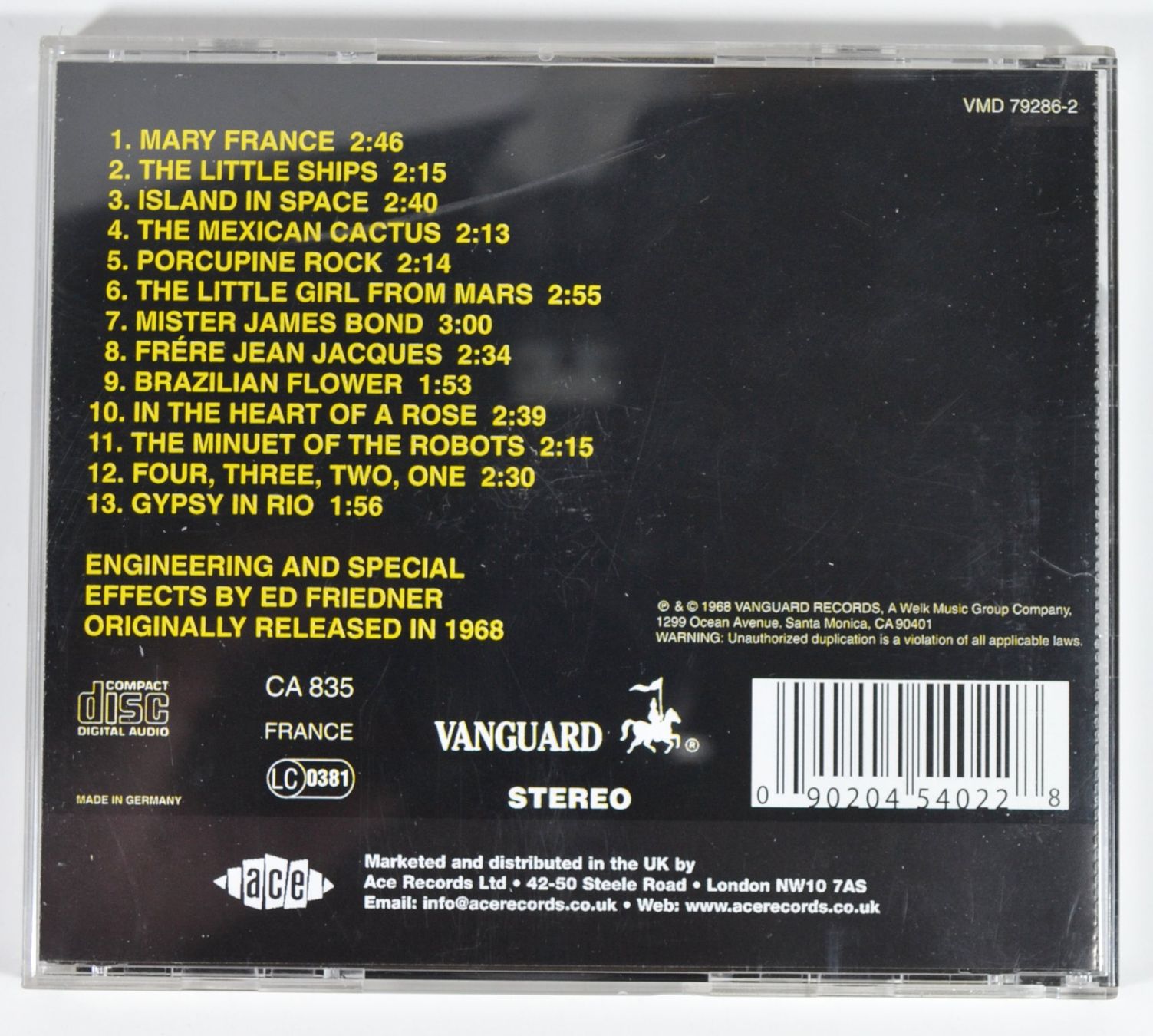 CD: CD: JEAN JACQUES PERREY - The Amazing New ElectronicPopSound – Nuovo (secondo la descrizione) da Frenkendorf venduto da Yard-Sale-2000 1