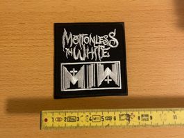 Motionless in White Patch Sticker Aufnäher Metal Rock Band