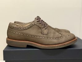 Original Ralph Lauren Oxford Fullbrogue Schuhe Nubukleder