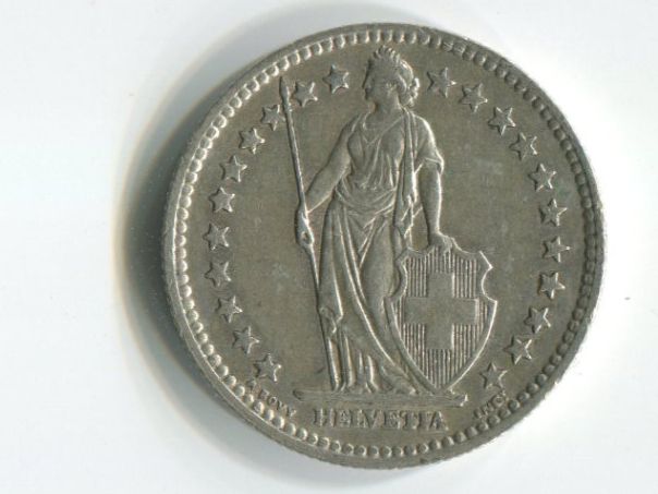 Tutti le monete: 2 Franken Münze 1957 – Usato da Rebstein venduto da bet_22rg 1