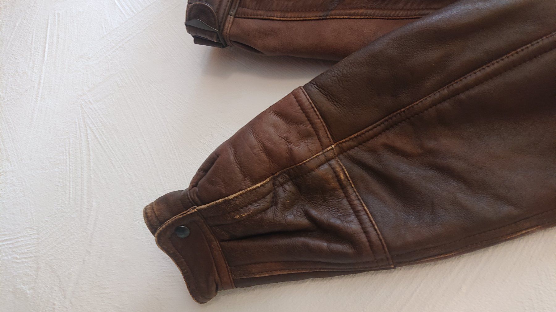 Giacche: Vintage Lederjacke braun Gr. 48 – Usato da Grenchen venduto da Zombiepolizist 4