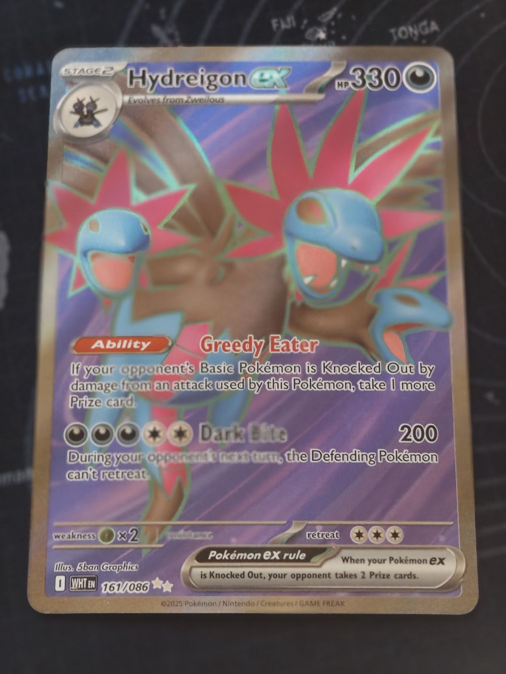 Pokémon Carte collezionabili: Hydreigon ex 161/086 – Nuovo (secondo la descrizione) da Therwil venduto da Cordachu_Trade