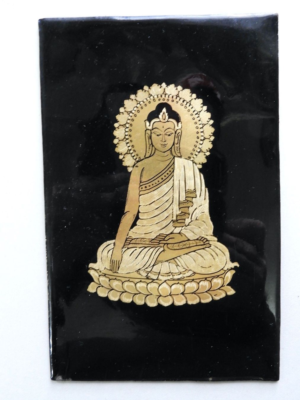 Posters & Illustrations: Buddha Bild Lackarbeit – D'occasion à Horw par luzernicus