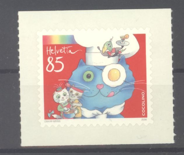 Tutti i francobolli: 2006, Kinder Kochen mit Cocolino ** – Usato da Willisau venduto da Vollstempel