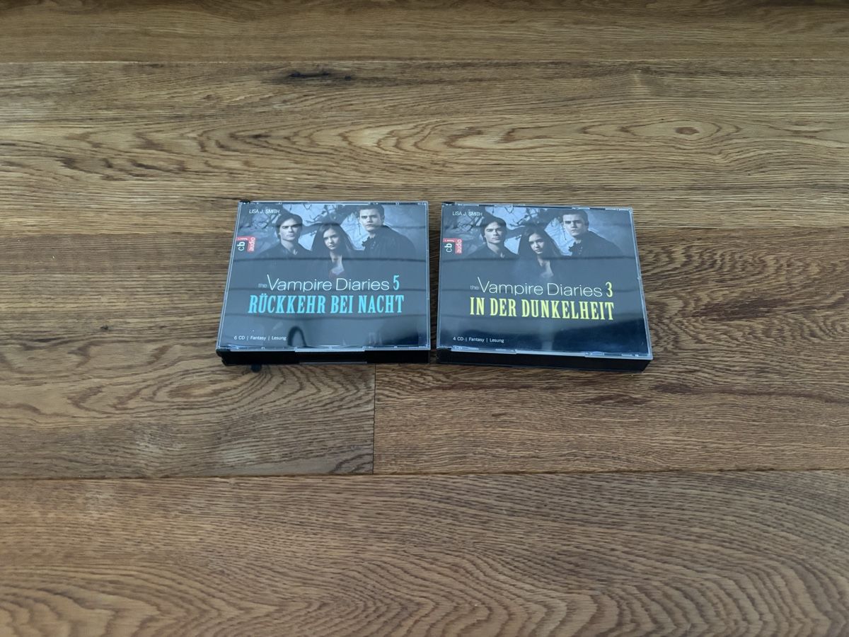 Audiolibri: Vampire Diaries 3+5 Hörspiel Box – Usato da Einsiedeln venduto da 1991hce