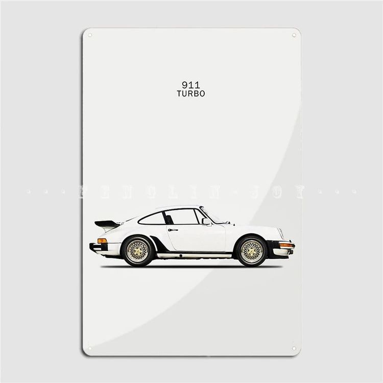 Ecriteaux: Porsche 911 Turbo Blechschild 20 x 30 cm – Neuf avec emballage d'origine à Tuggen par Zweitechanceboutique