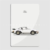Porsche 911 Turbo Blechschild 20 x 30 cm
