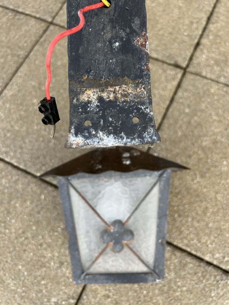 Lampes: Alte Aussenleuchte Eisen – D'occasion à Wetzikon ZH par TolleAussicht 6