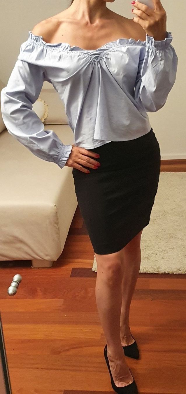Camicette: Bluse NAKD Gr. 34 hellblau – Usato da Stansstad venduto da InStyle8 5