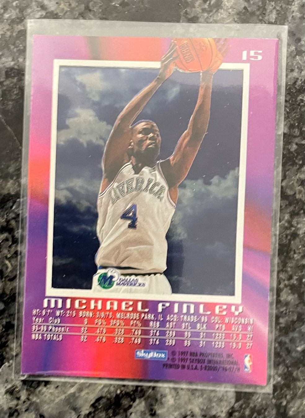 Nba Sammelbilder & Trading cards: NBA Michael Finley Skybox EX2000 96/97 Card – Neu (gemäss Beschreibung) aus Muttenz von joba23 1