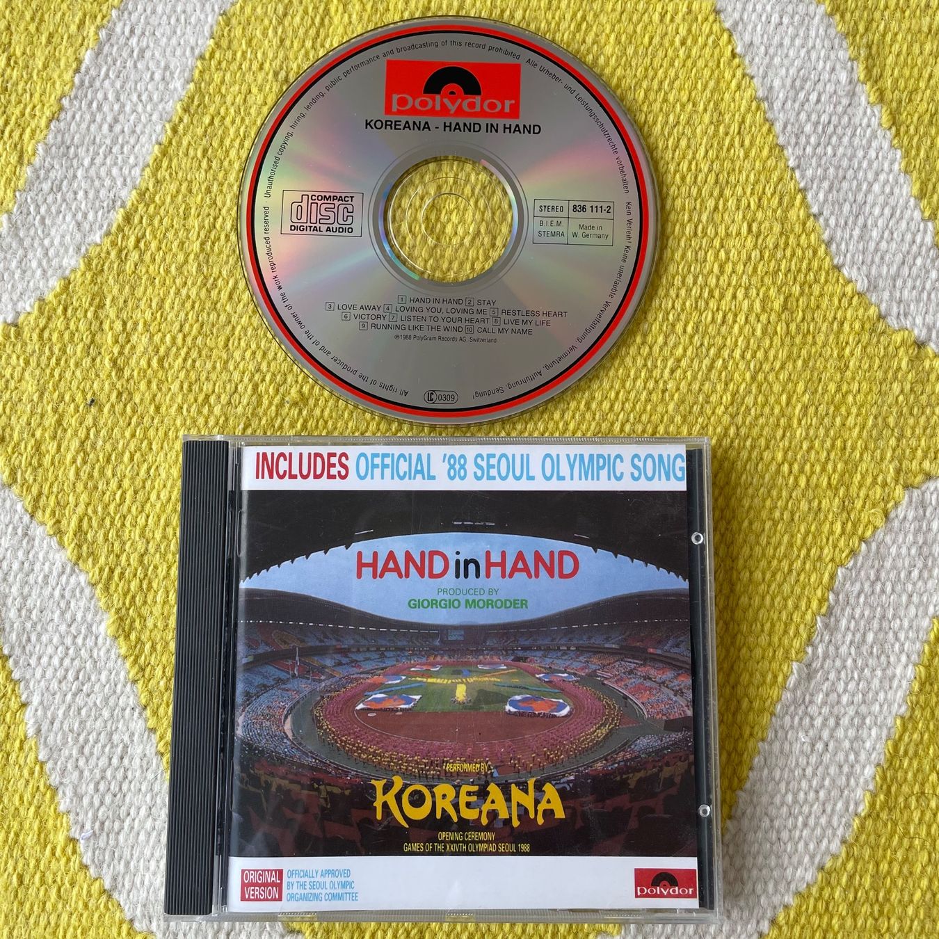 CD: KOREANA-HAND IN HAND – Usato da Rorschacherberg venduto da CD-Roli