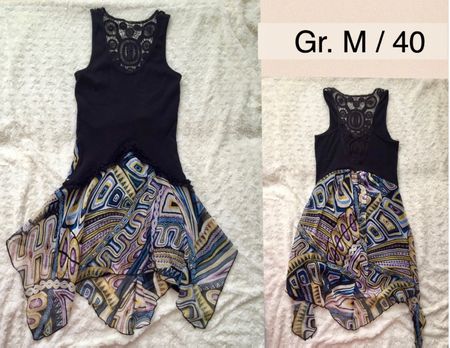 Kleid oder Tunika Gr. M, up-cycling, einzigartig