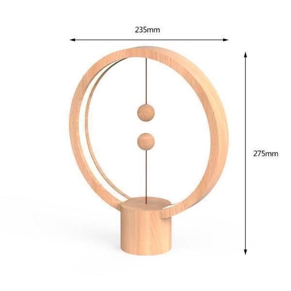 Lampade: Heng Balance Lampe rund Holz hell – Nuovo e nell'imballaggio originale da Diepoldsau venduto da preisparadies-ch 4