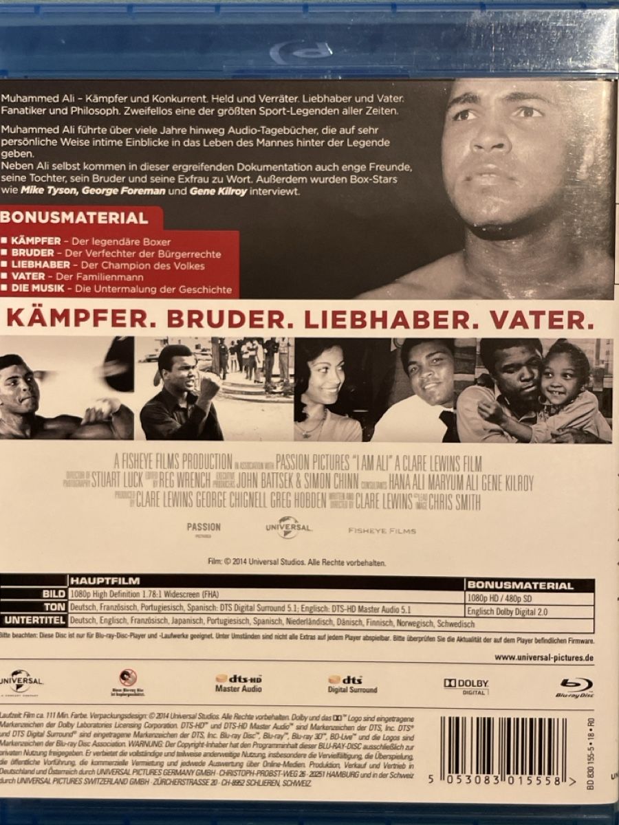 Tutti i DVDs: I am Ali (2014) – Nuovo (secondo la descrizione) da Waldenburg venduto da Gonzo8 1