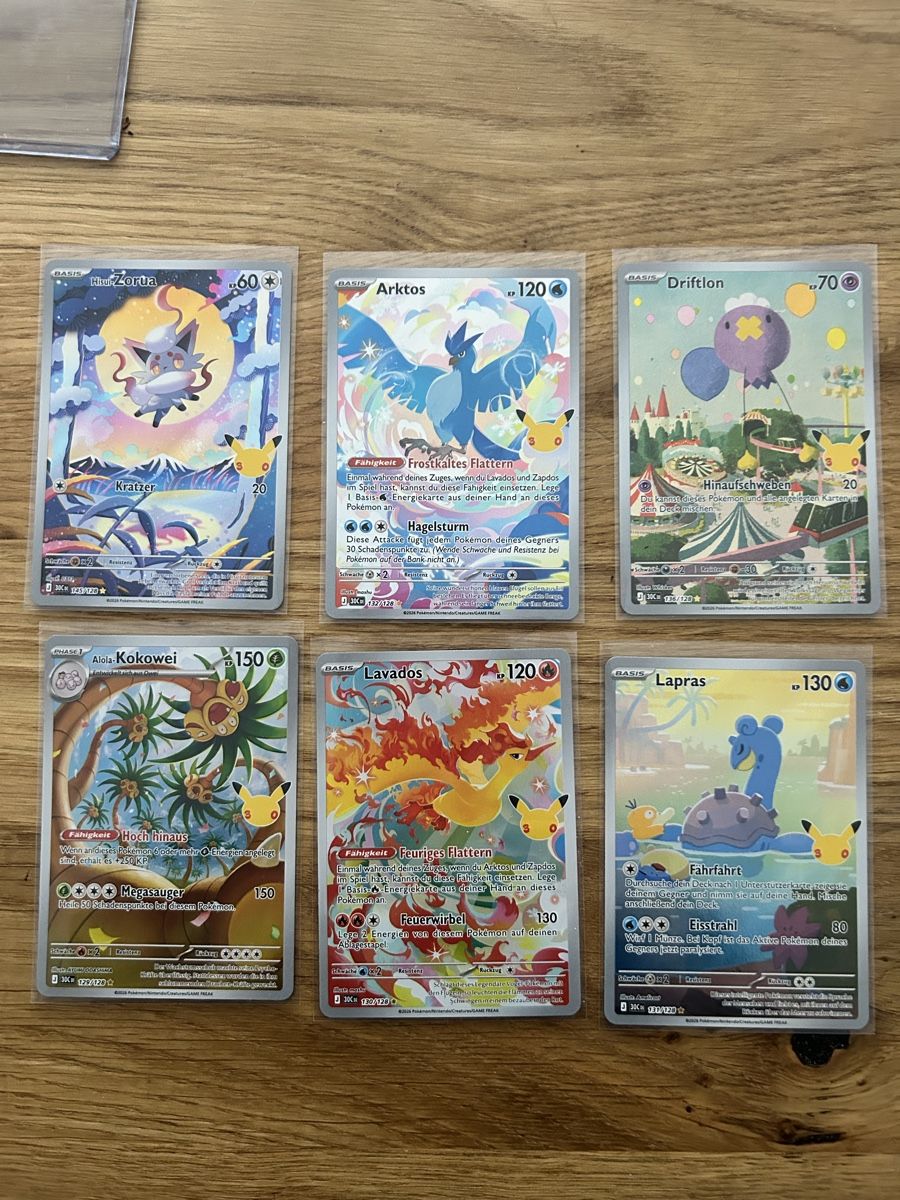 Pokémon Cartes à collectionner: Pokémon 30th 6 Karten – Neuf (Voir description) à Volketswil par kri_mp95