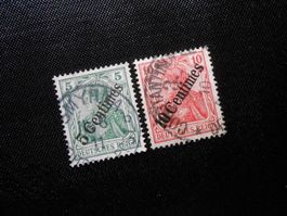 DR Mi 48b/49a  DAPO (Türkei)  1908
