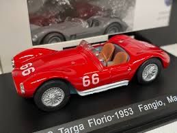 MASERATI A6GCS TARGA FLORIO 1953 #66 FANGIO 1:43 WHITEBOX
