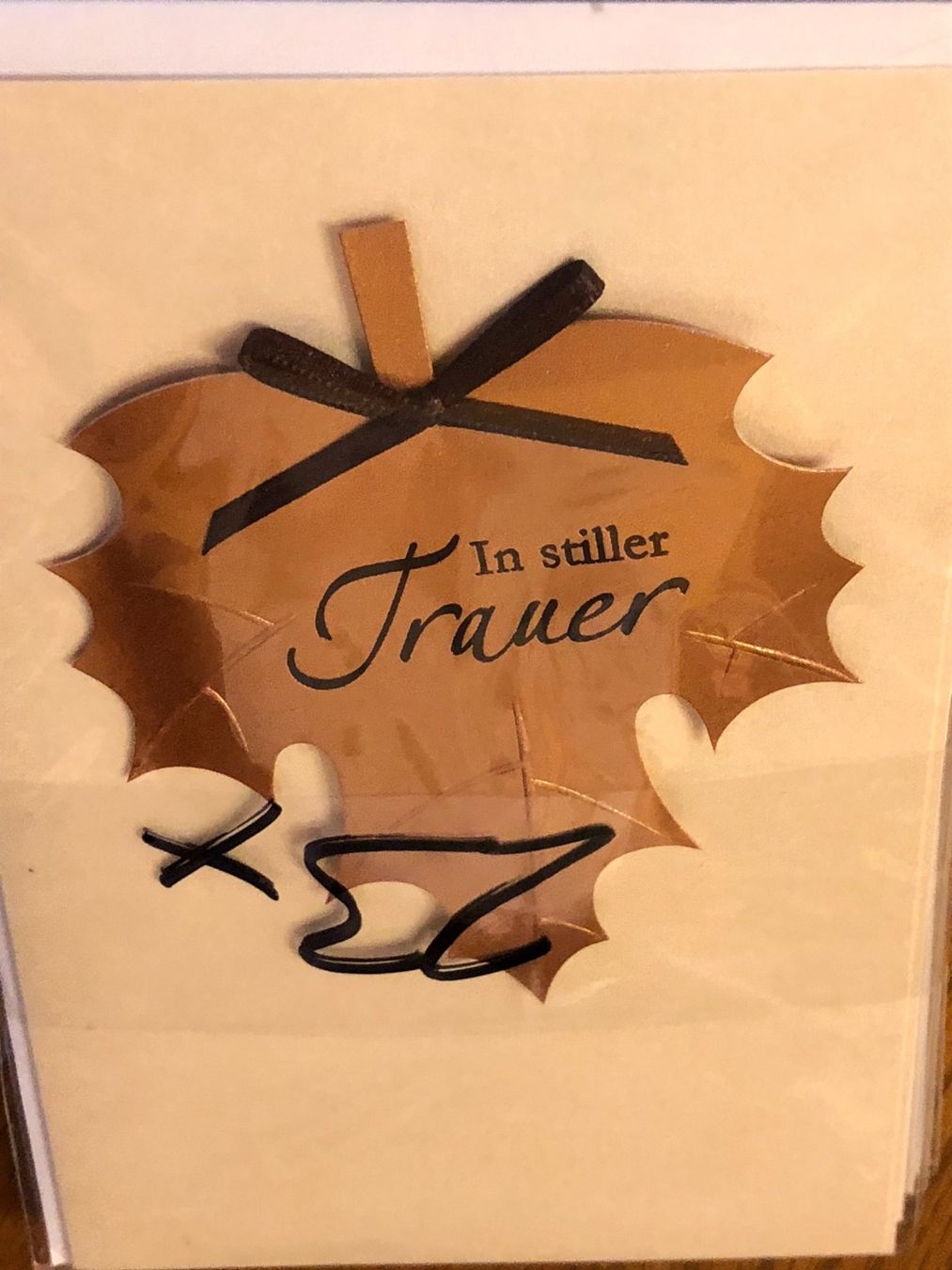 Cartes: Trauerkakten – Neuf avec emballage d'origine à Feuerthalen par Sct3