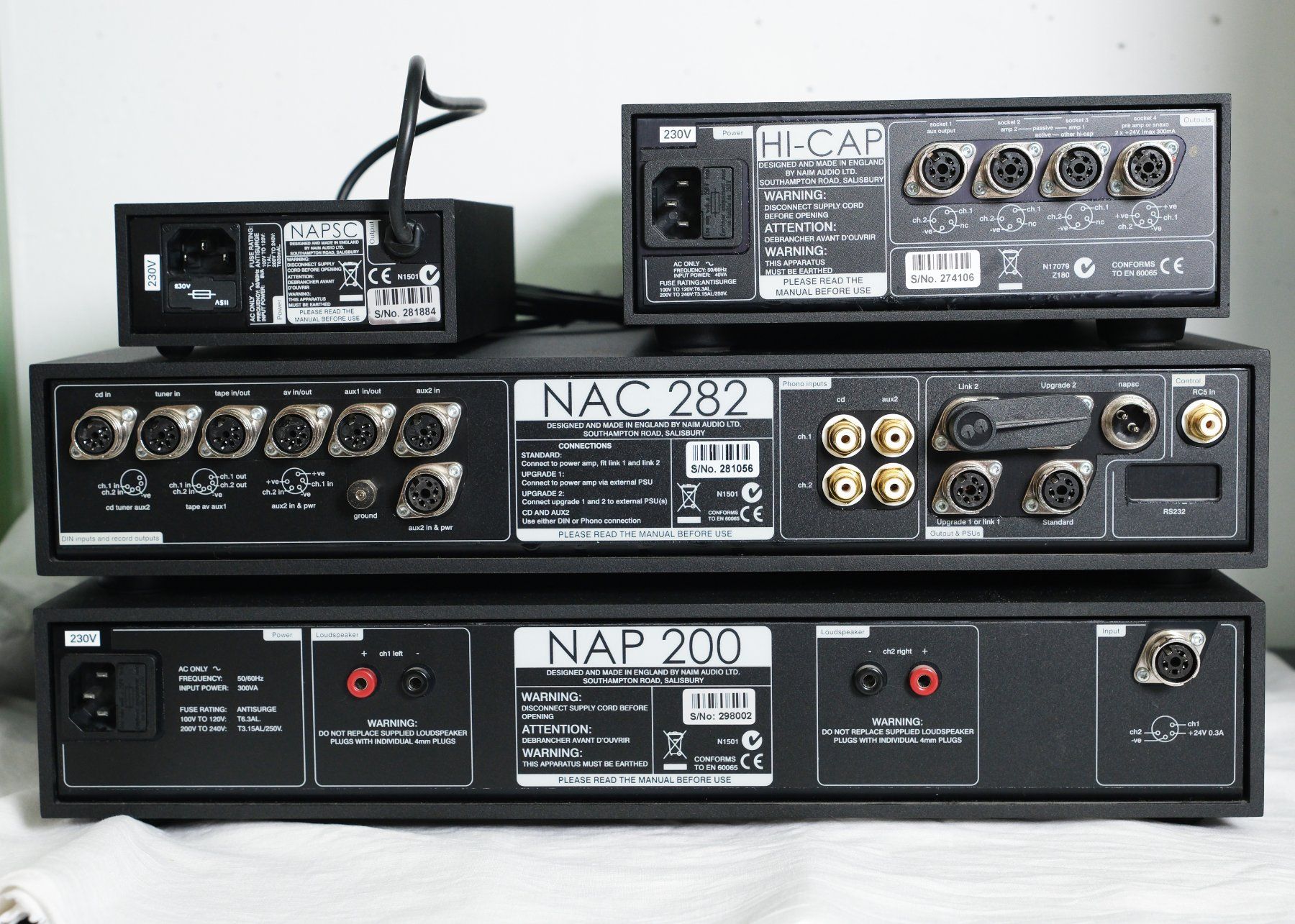 Naim Amplificateurs: NAIM NAC282+NAP200+HiCap – D'occasion à Biel/Bienne par Missourip 2