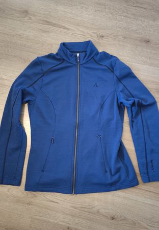 Schöffel Wolle Fleece Jacke 38