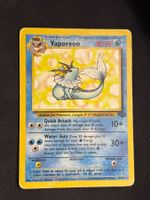 Pokemon Vaporeon 28/64 Rare WOTC Jungle EN