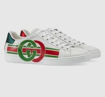 Gucci Sneaker Gr. 37 Weiss Turnschuhe GG