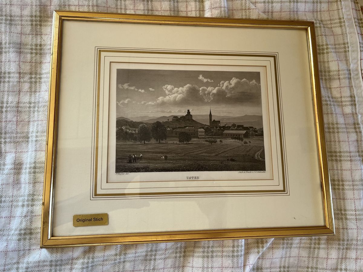 Gravures: Stich Uster – D'occasion à Eschenbach SG par Joey-Li