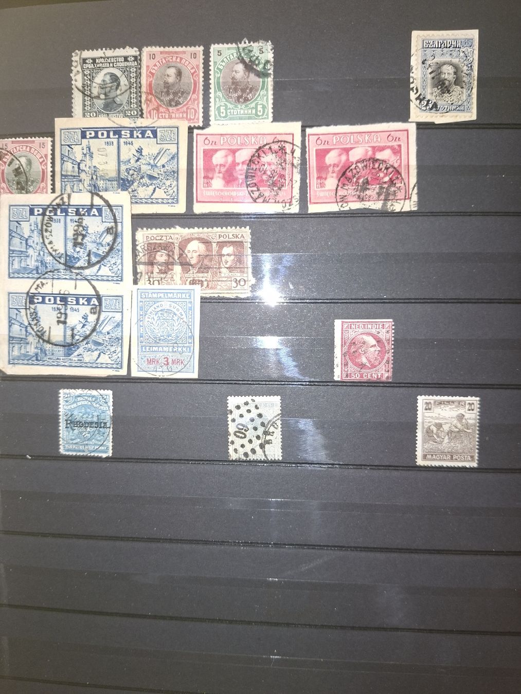 Alle Briefmarken: Sammlung Diverser Länder Alt ältere Jahrgänge  – Gebraucht aus Balgach von SIMEON27 8