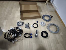 Grosses Sortiment an PC Kabeln gemäss Bildern / Angaben